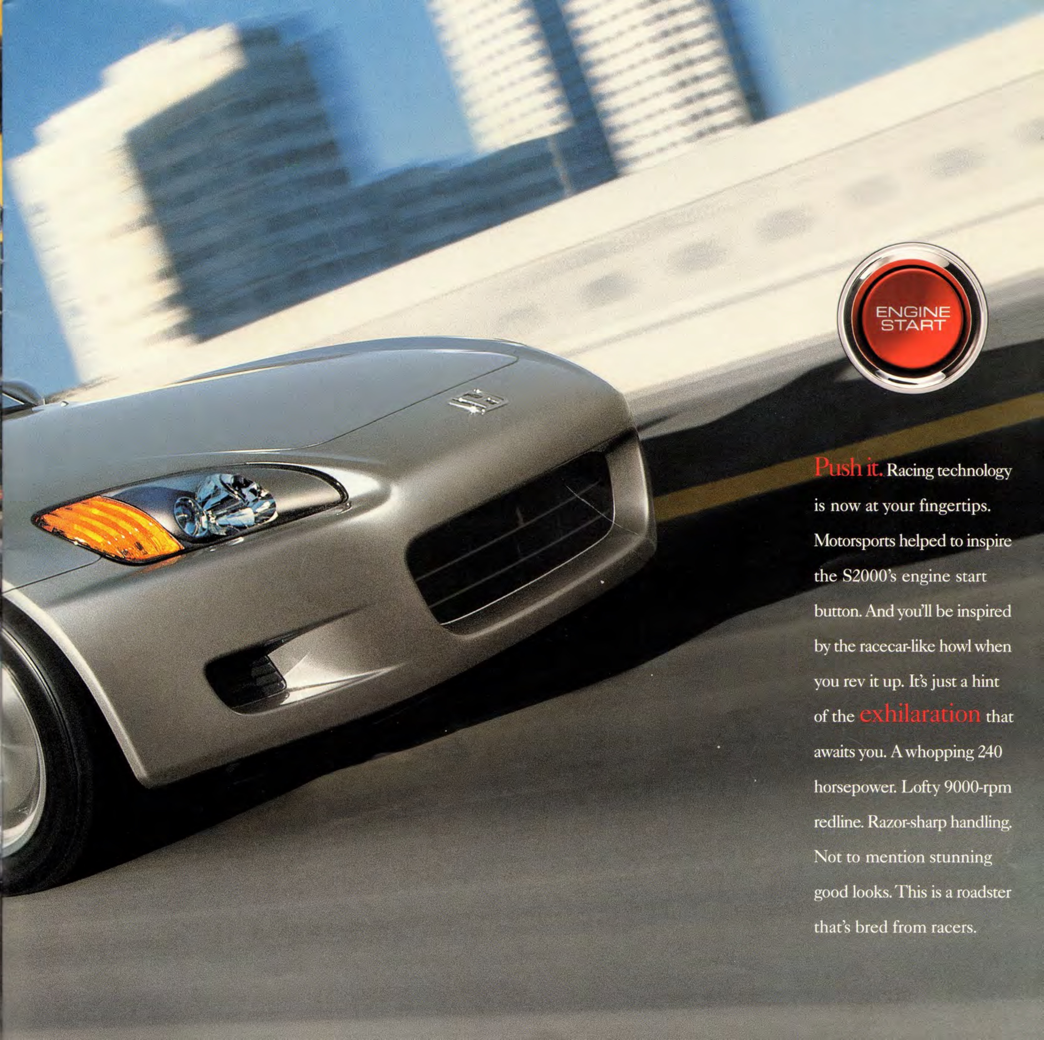 2003 Honda S2000 Brochure Page 4